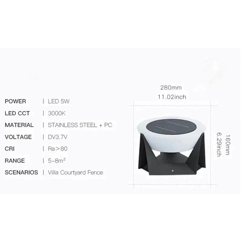 Projecteur LED SolarGlow | Étanche et Économe en Énergie pour l'Extérieur