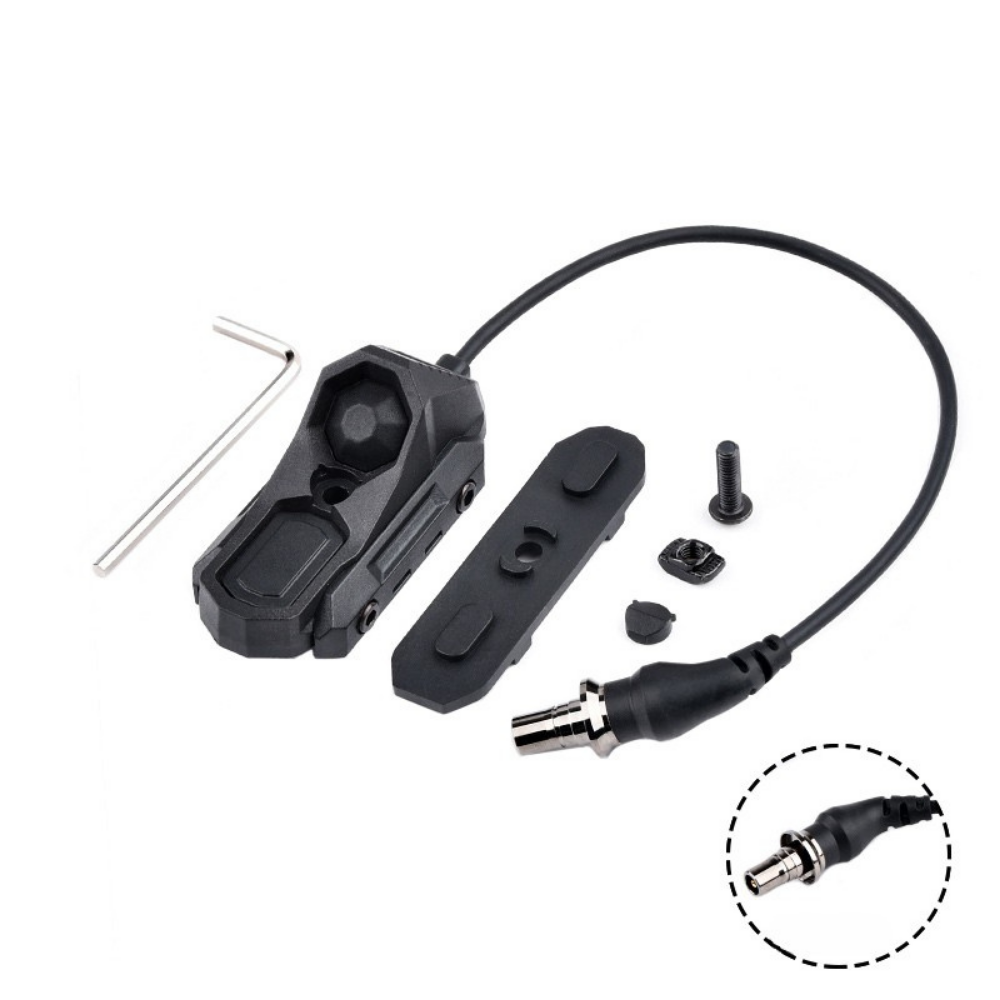 Hunting Gear Tactical Rail Mounted Flashlight
