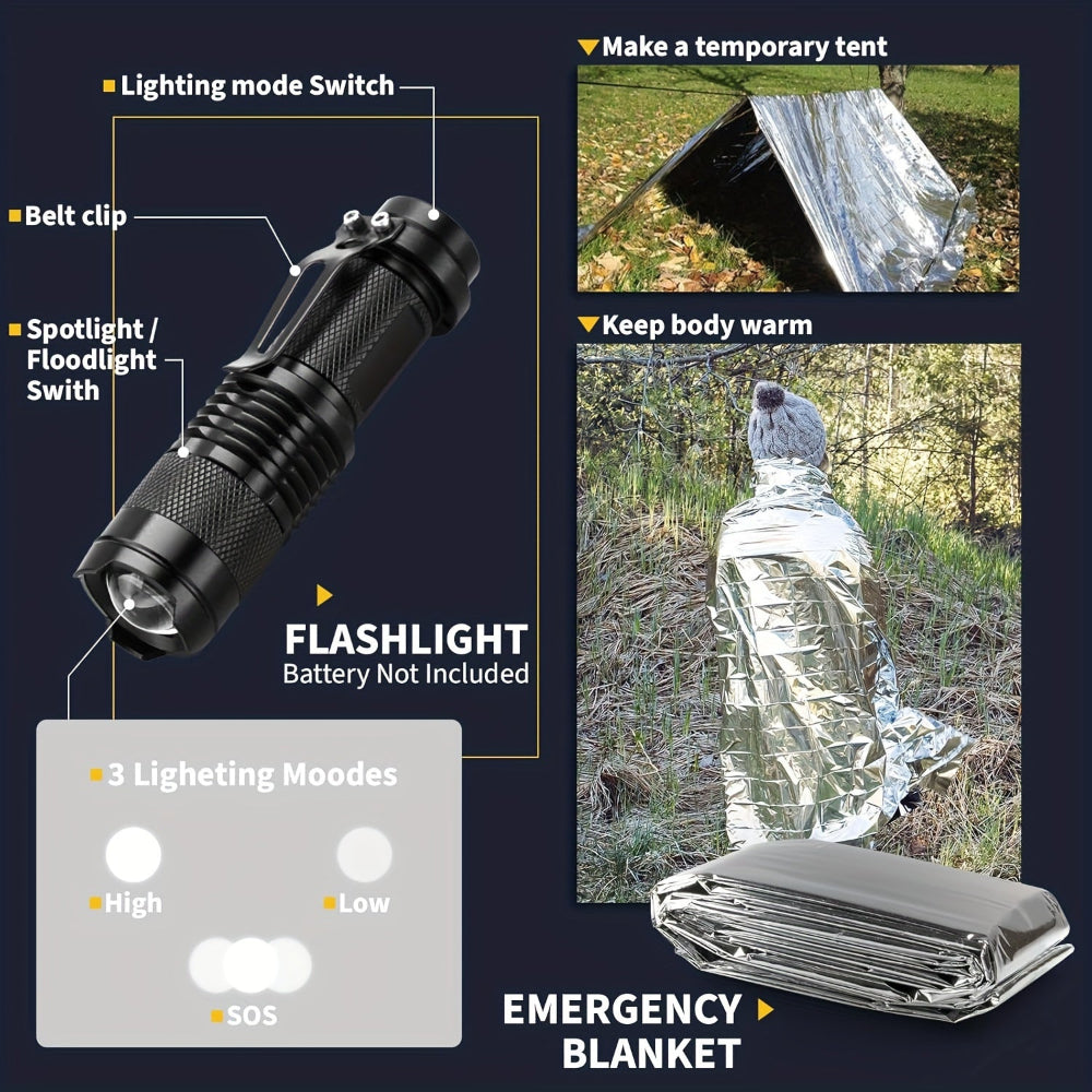Hunting Gear Survival Kit Outdoor Camping Tools