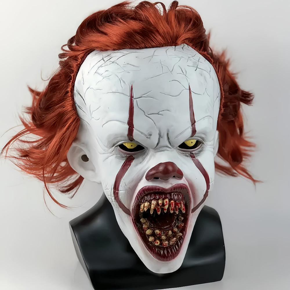Halloween Mask Latex Scary Clown Face