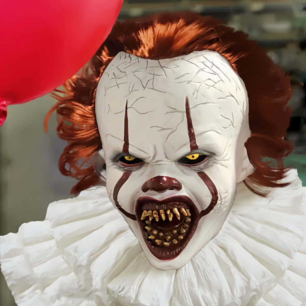 Halloween Mask Latex Scary Clown Face