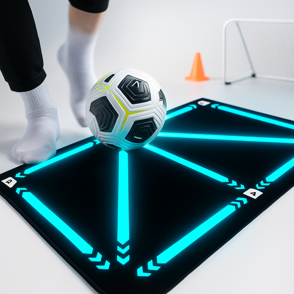 サッカー トレーニングマット 子供用 室内 屋外 スキル