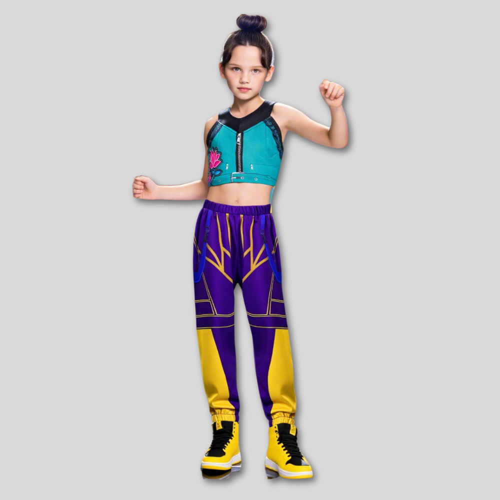 Costume de scène pour filles, tenue de chanteuses pop