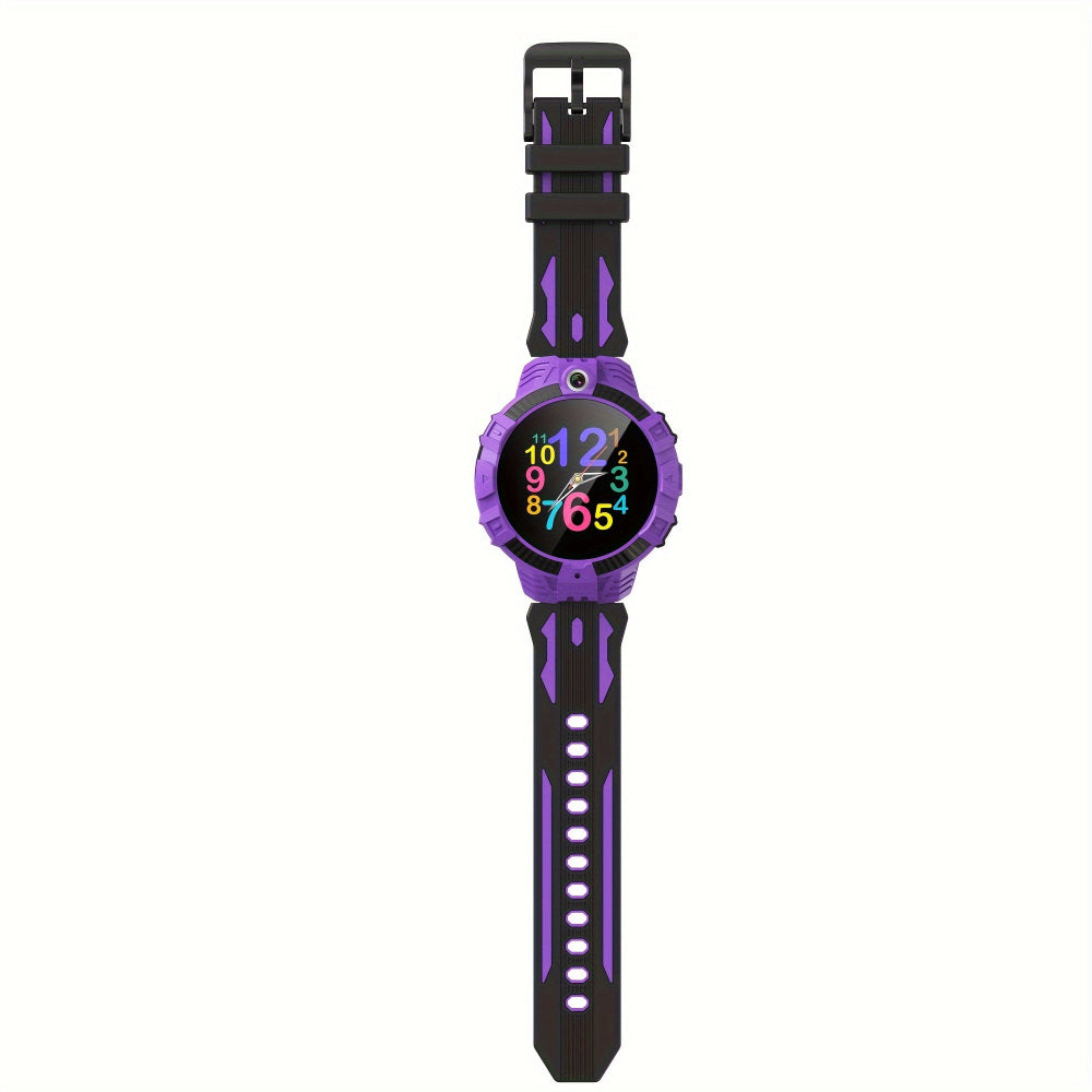 Reloj inteligente para niños con pantalla táctil, cámara, batería recargable por USB