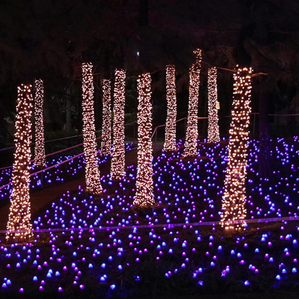 Champignons Lumineux : Guirlandes Solaires pour Jardin – Lampes de Pelouse LED Étanches pour Décoration Extérieure