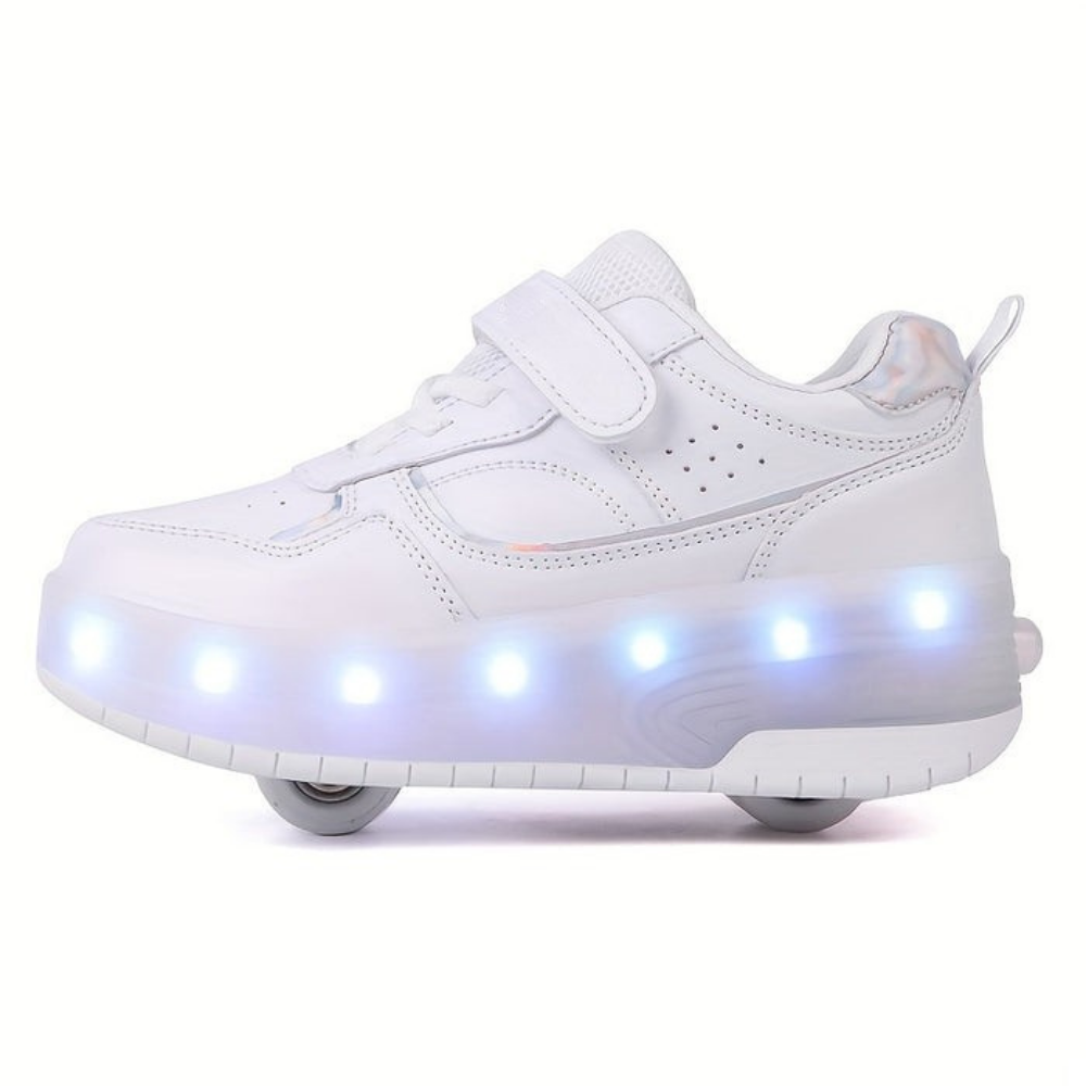 Børns lys-op rullesko | Blinkende sneakers