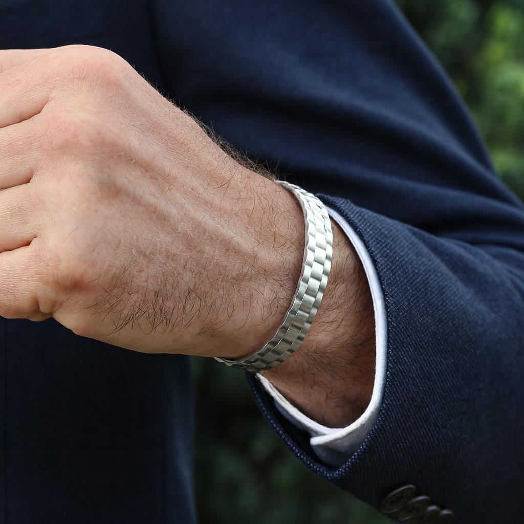 Bracelet magnétique en cuivre Thérapie Bande de bien-être