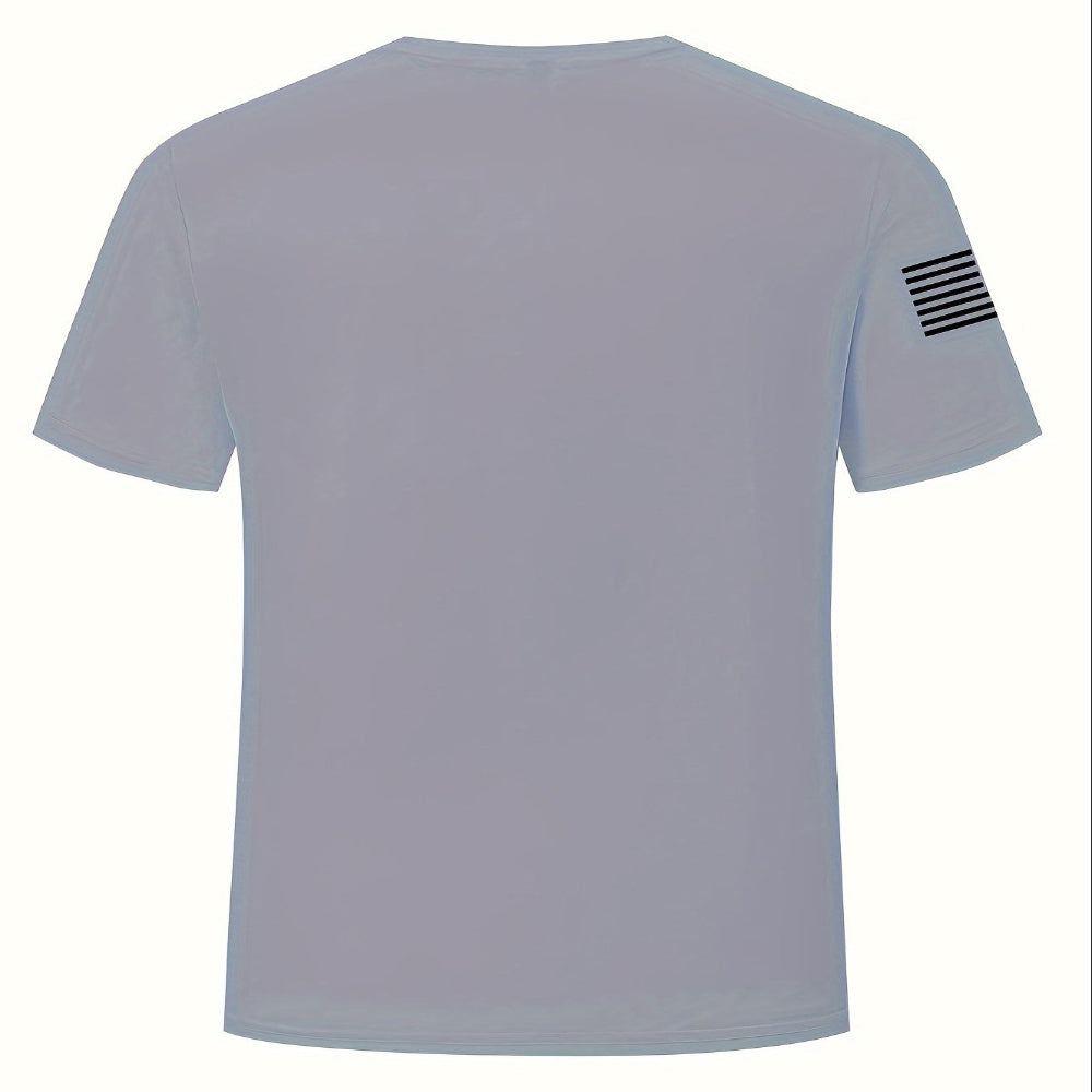 Herren Patriotisches Amerikanisches Grafik-T-Shirt - Veterans Day Freizeitshirt