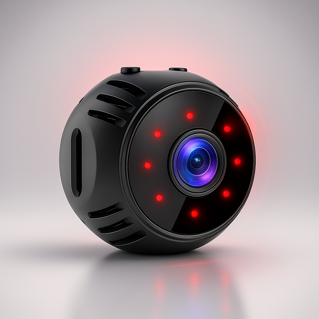 Mini WiFi Sicherheitskamera 4K Nachtsicht Bewegungserkennung