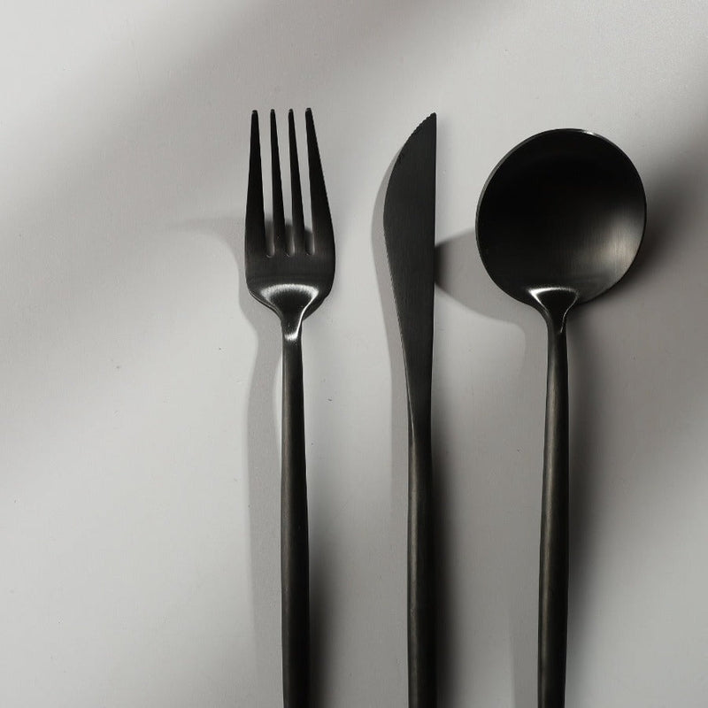 Bestiksæt Rustfrit Stål Minimalistisk Design