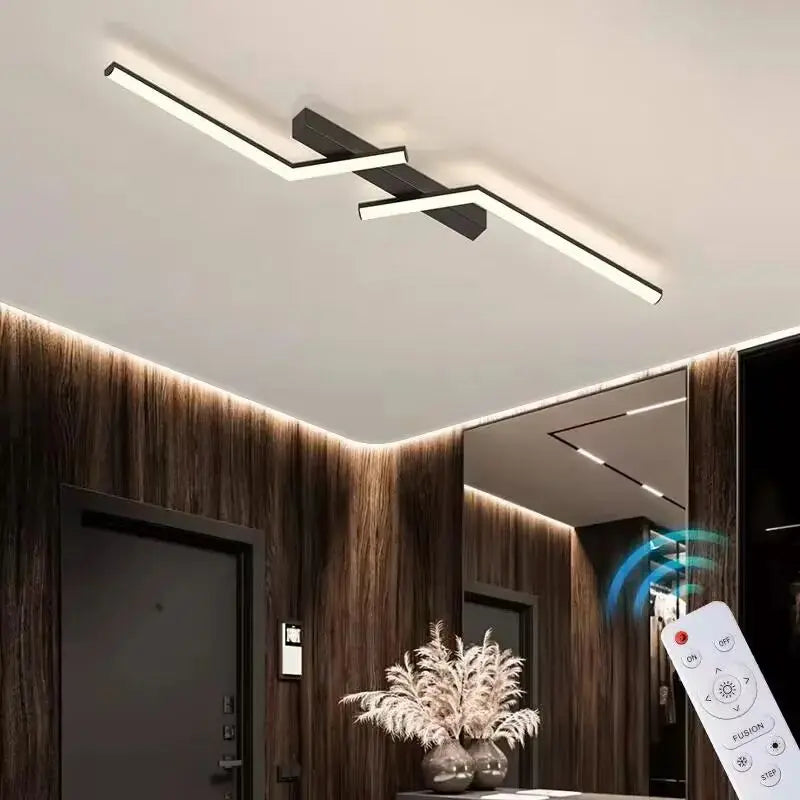 Lumières de plafond LED modernes | Luminosité réglable pour la maison ou le bureau