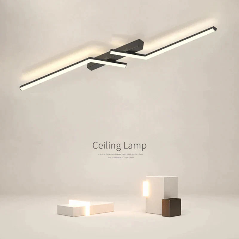 Lumières de plafond LED modernes | Luminosité réglable pour la maison ou le bureau