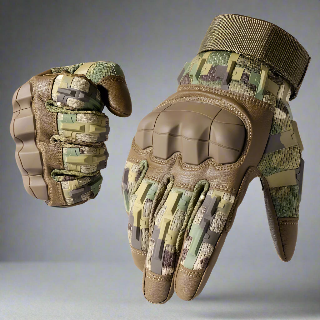Men's Tactical Full Finger Motorcycle Gloves | Durable Hunting Gear