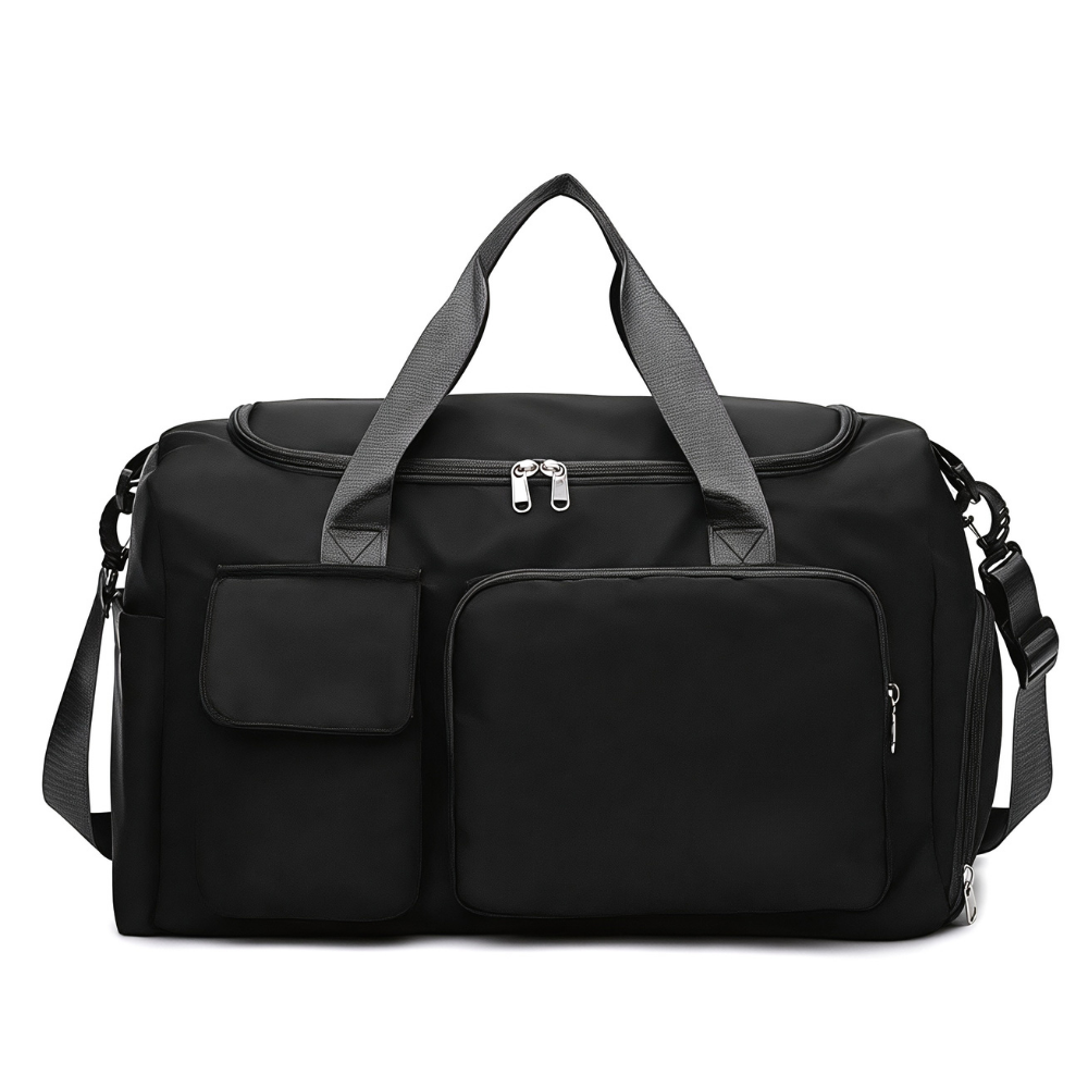 Waterproof Travel Duffel Bag | Large Gym Luggage Shoe Compartment