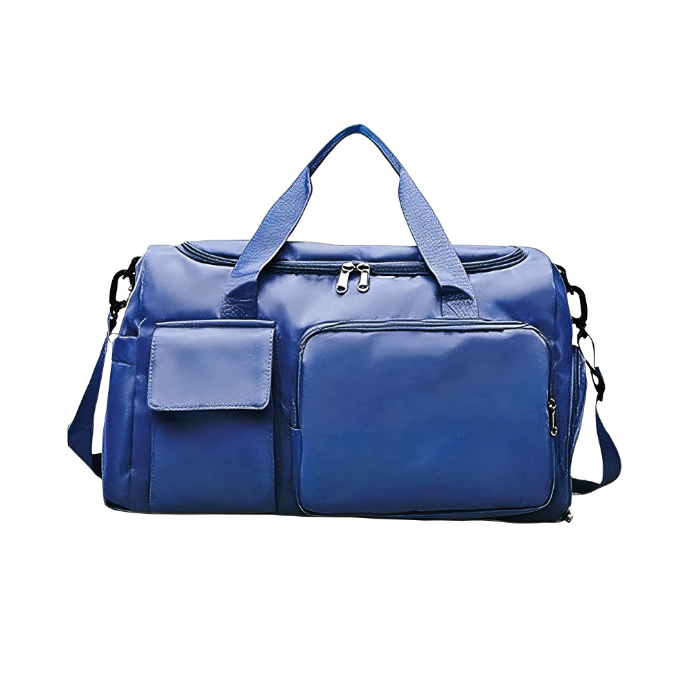 Waterproof Travel Duffel Bag | Large Gym Luggage Shoe Compartment