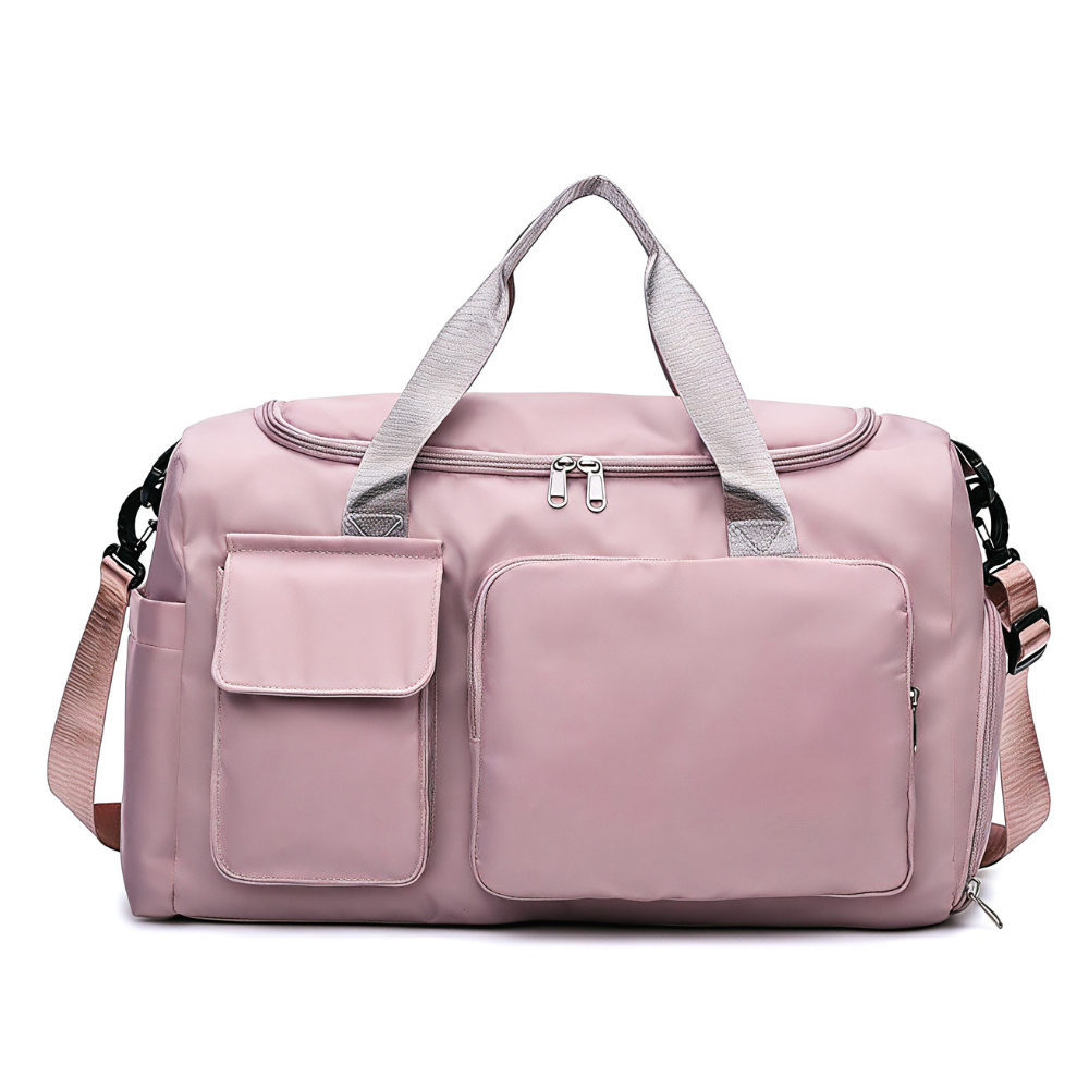 Waterproof Travel Duffel Bag | Large Gym Luggage Shoe Compartment