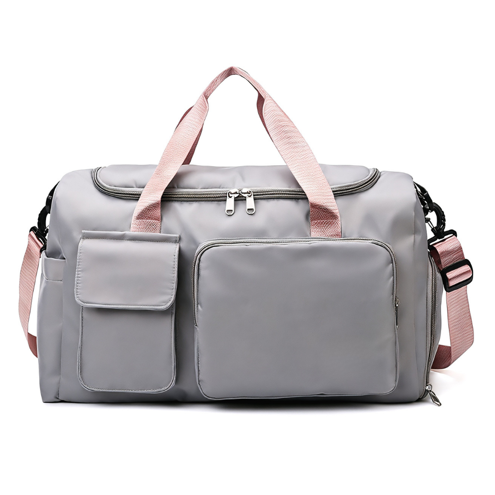 Waterproof Travel Duffel Bag | Large Gym Luggage Shoe Compartment