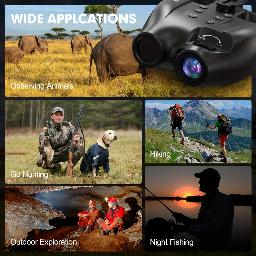 Night Vision Hunting Gear Binocular Headset