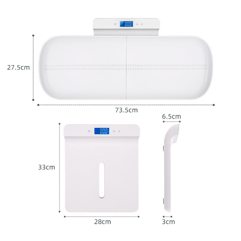 Babyvægt Digital vægt tracker med LCD