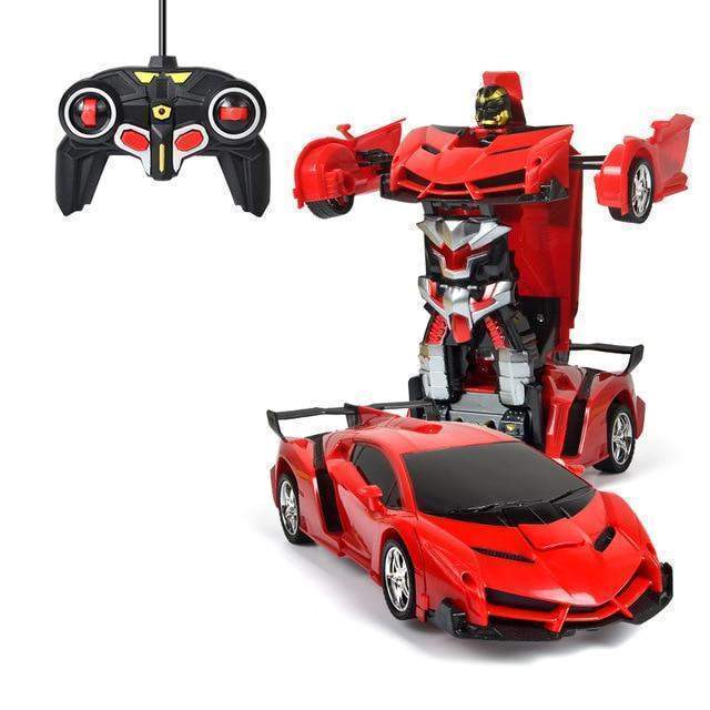 Remote Control Transforming Robot Car Toy