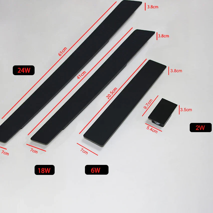 RainGlow | Applique murale extérieure en aluminium étanche