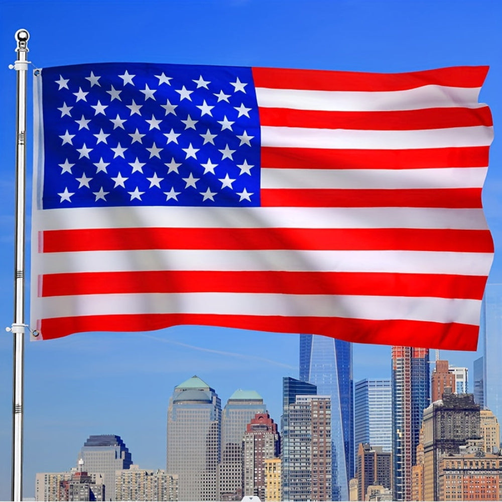 Outdoor amerikanische Flagge Schwerlast-Polyester Messingösen