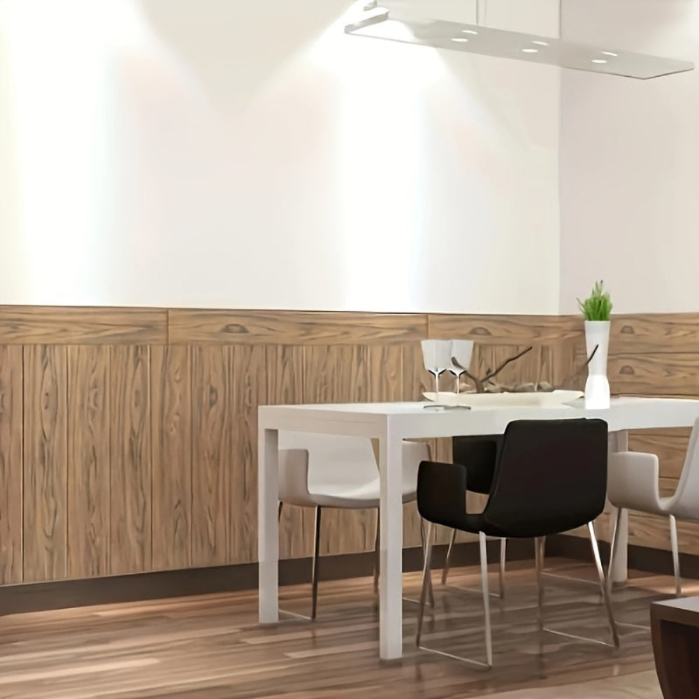 Abzieh- und Klebe-Wandpaneele Rustikales Holz Wasserdichtes Dekor