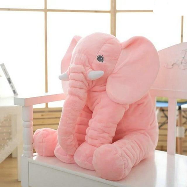 ぬいぐるみの象の赤ちゃん用枕おもちゃ