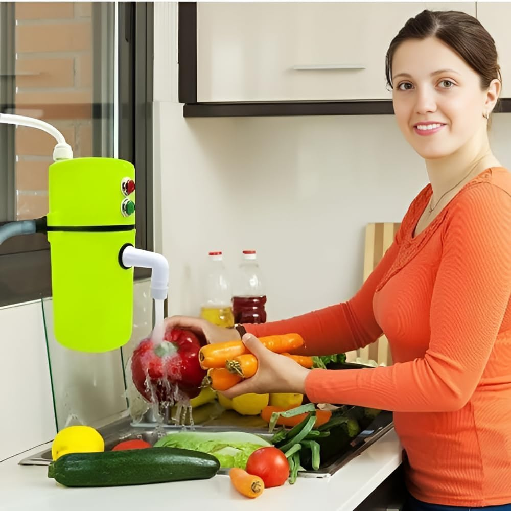 Tragbarer Sofort-Wassererhitzer für Badezimmer und Küchenspüle