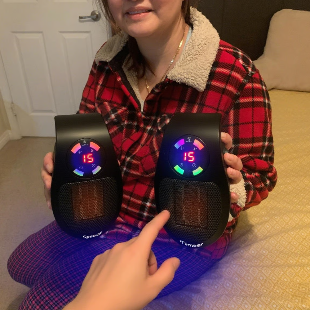 Tragbarer elektrischer Raumheizer energieeffizient Thermostatsteuerung