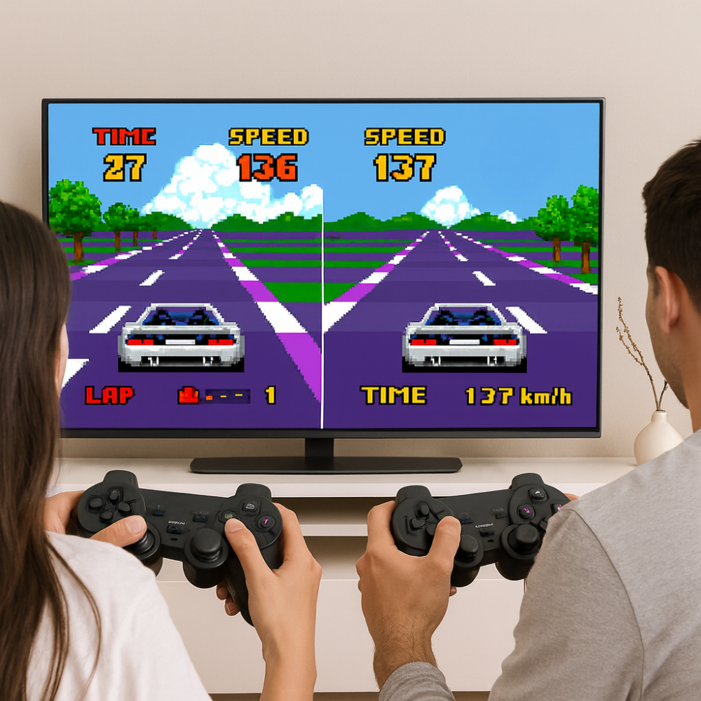 Console de jeu rétro 4K Plug and Play Collection de 20000 jeux vidéo classiques