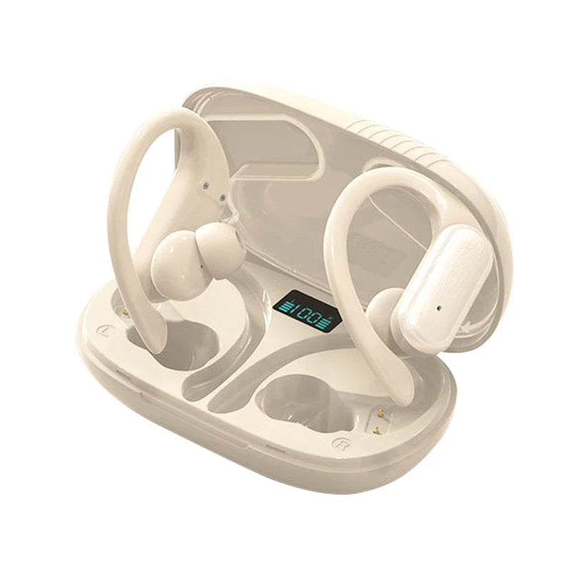 Trådløse hovedtelefoner med ørekrogdesign