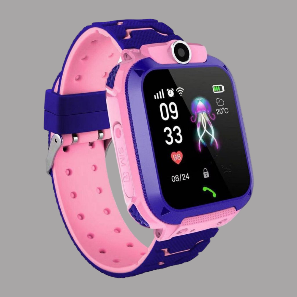Montre intelligente GPS étanche pour enfants avec suivi SOS