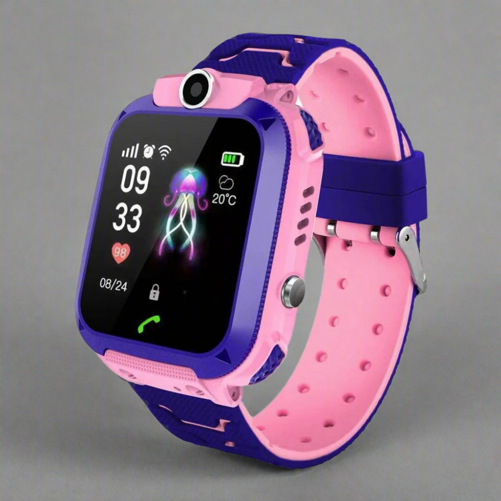 Montre intelligente GPS étanche pour enfants avec suivi SOS