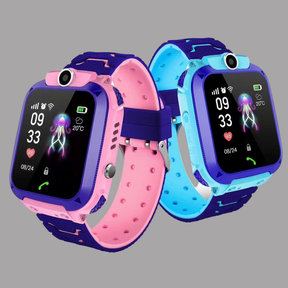 Montre intelligente GPS étanche pour enfants avec suivi SOS