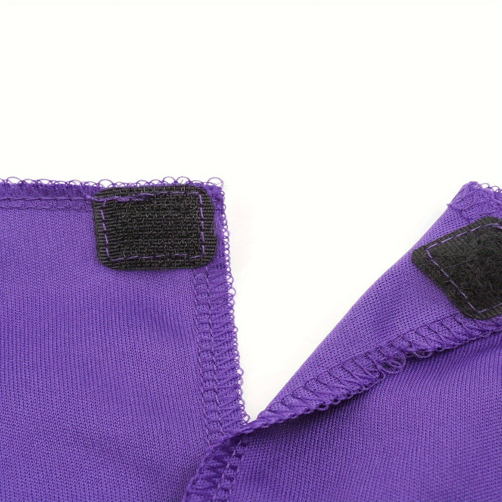 Costume da spaventapasseri per Halloween per ragazzi con maglia viola e pantaloni