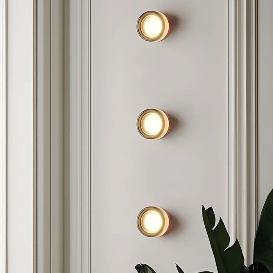 EleganceGlow - Lampe Murale de Luxe Moderne avec Finition Sophistiquée
