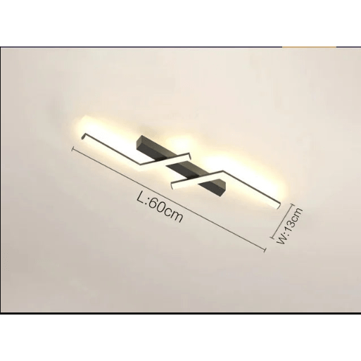 Lumières de plafond LED modernes | Luminosité réglable pour la maison ou le bureau
