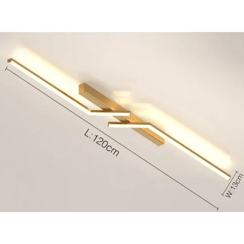 Lumières de plafond LED modernes | Luminosité réglable pour la maison ou le bureau