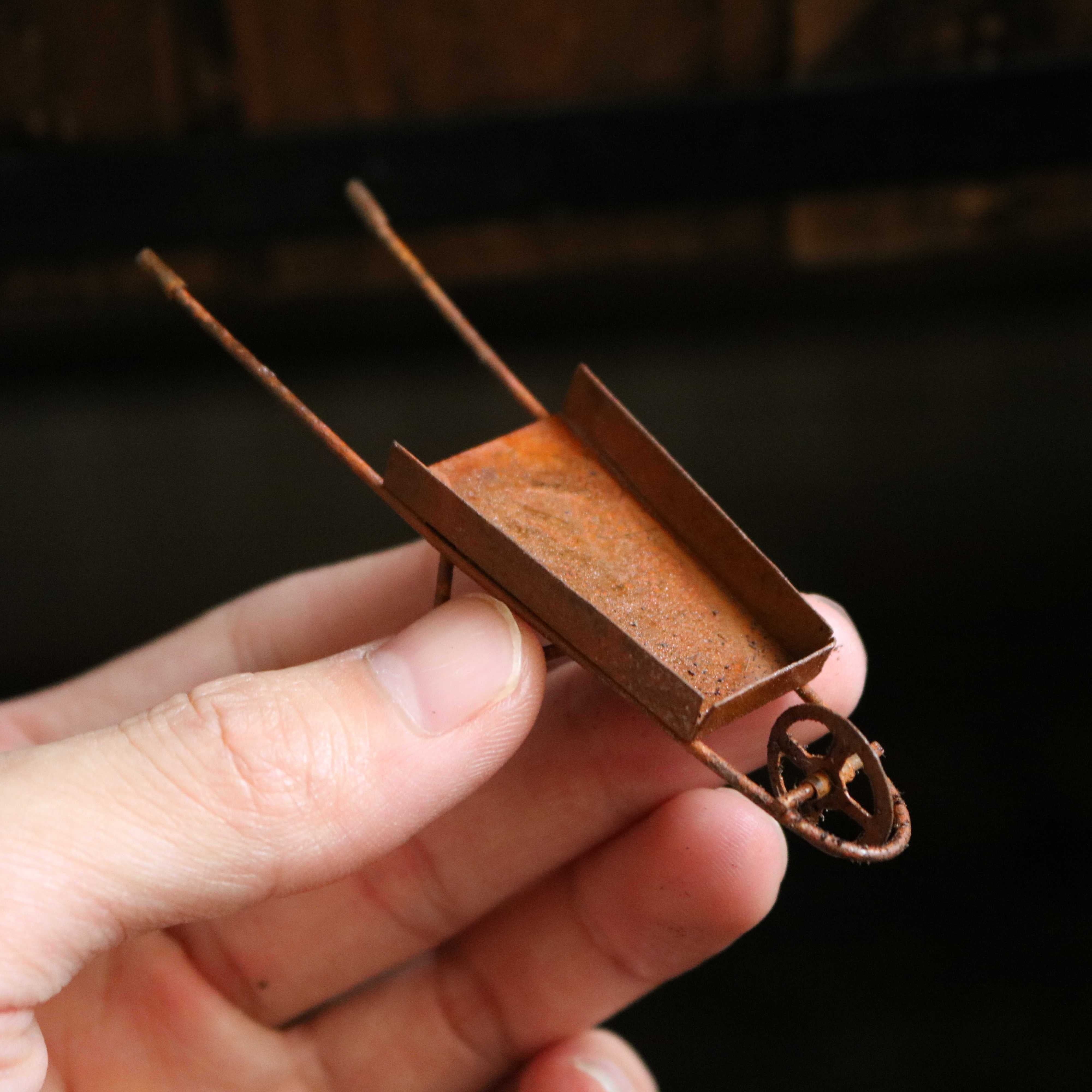 Havepynt Miniature Jern Fe Sæt Dekor