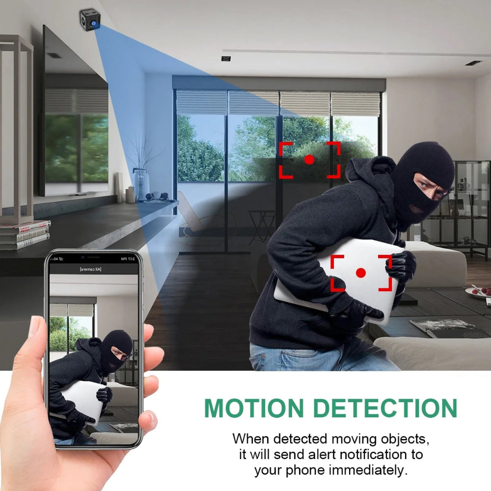 Dohledové kamery Video 1080p Bezdrátová Wifi Domácí kamera Mini CCTV IP kamera