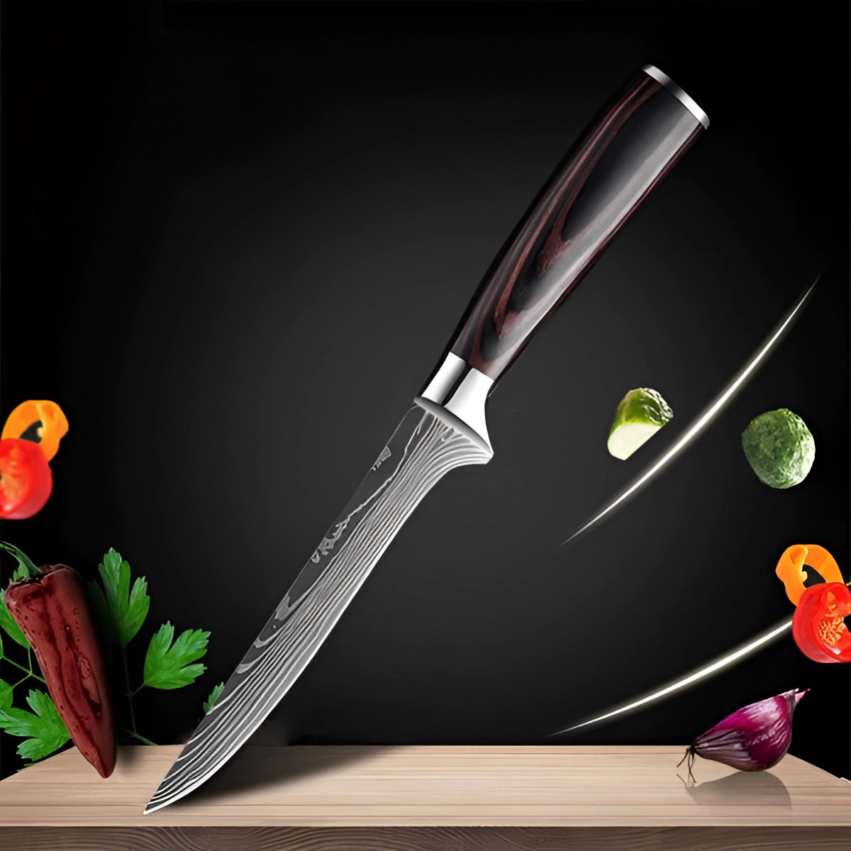 Køkkensæt Knive Rustfrit Stål Professionel