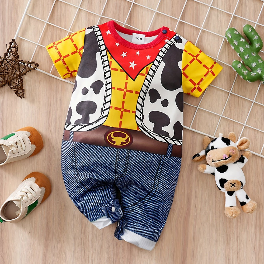 Costume Halloween Bébé Cowboy Barboteuse