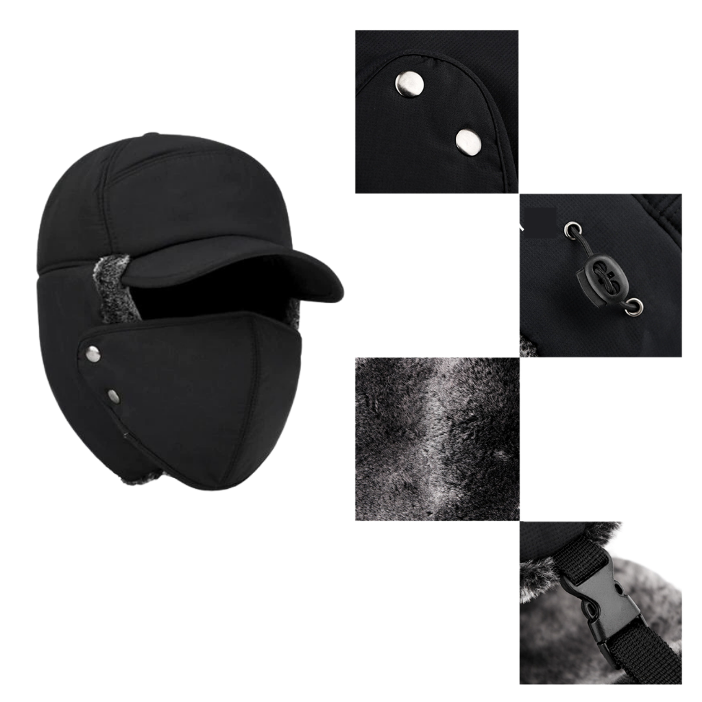 Winter Thermal Ear Flap Trapper Hat