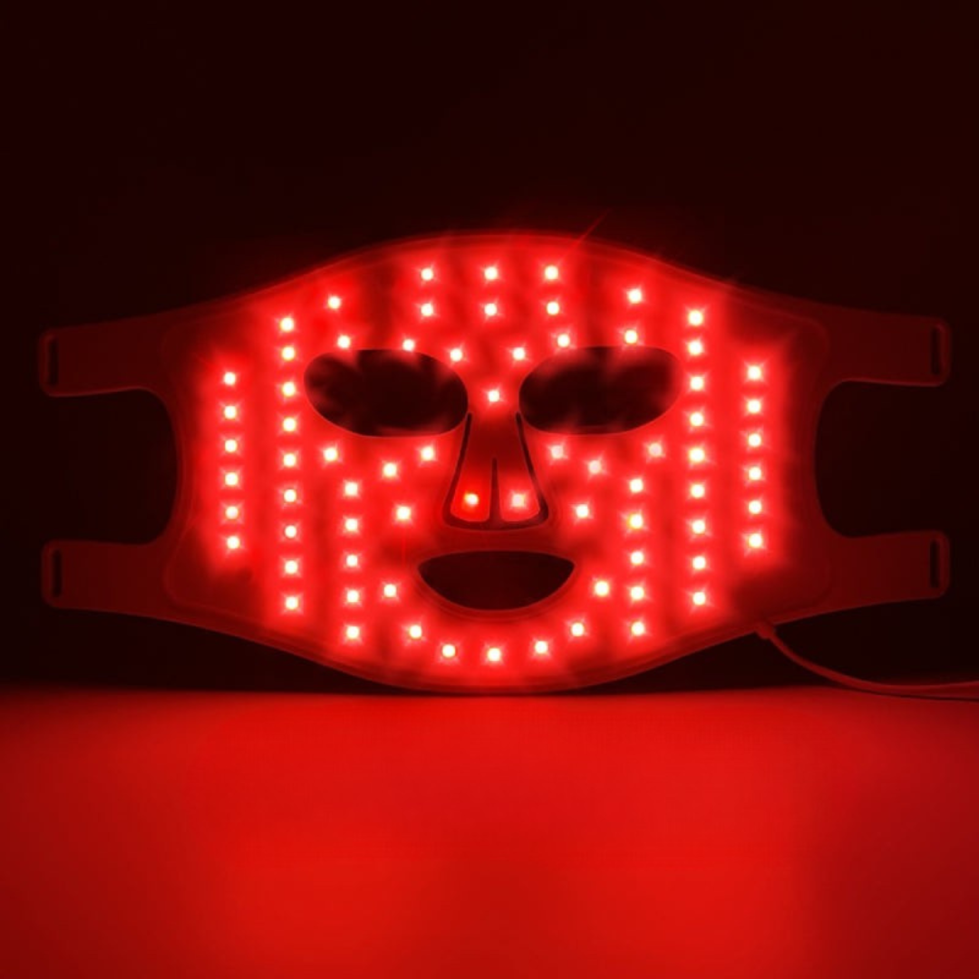 LED maska na obličej s světelnou terapií pro péči o pleť