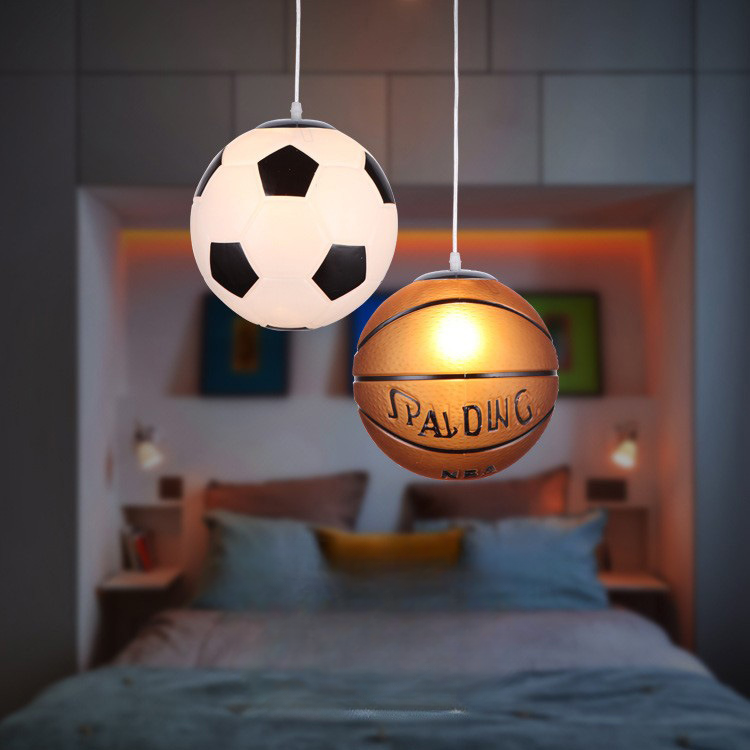 Sphère Lumineuse - Lampes de Plafond LED Élégantes pour Chambres d'Enfants avec Design en Verre Élégant