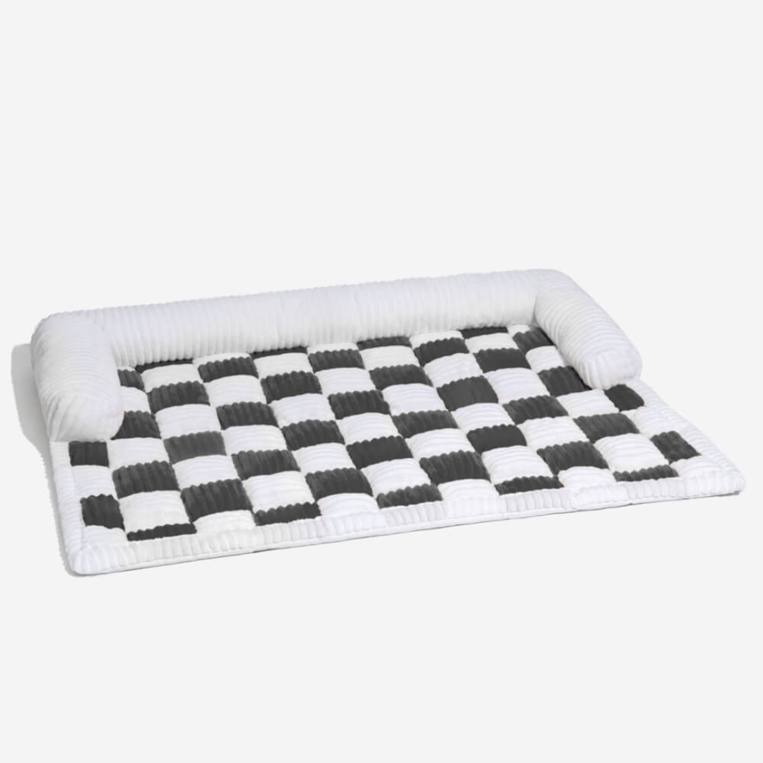 Tapis pour lit de chien – Coussin doux antidérapant pour animal de compagnie
