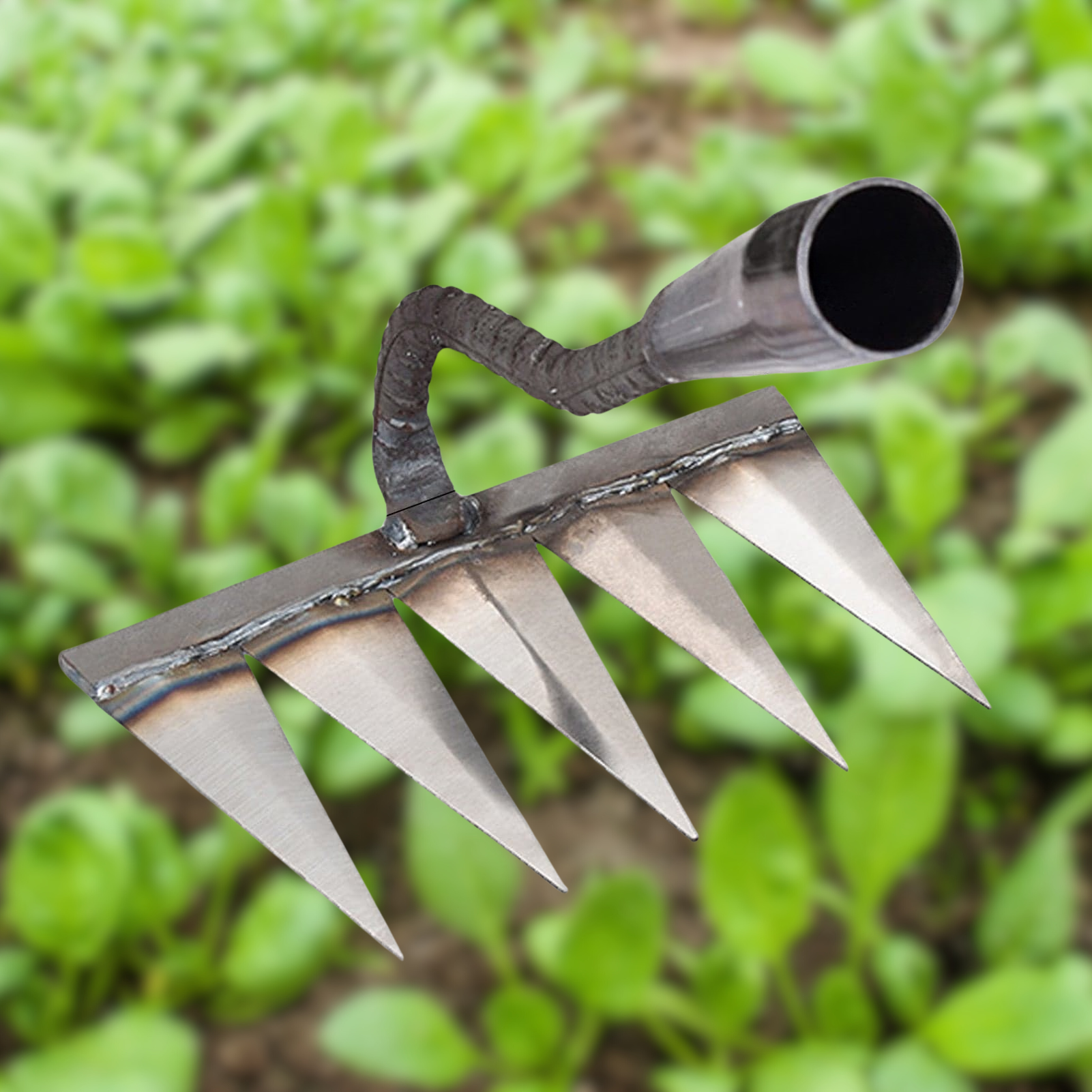 RootRake Pro | Râteau de jardin robuste pour l'aménagement paysager