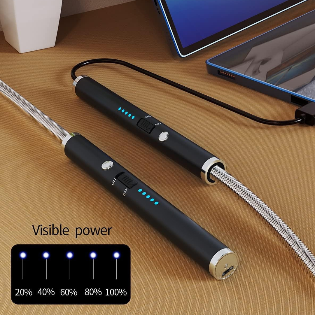 Elektrisk USB lighter med fleksibel hals