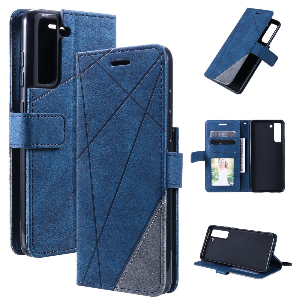 Funda para teléfono con billetera, tarjetero y tapa abatible